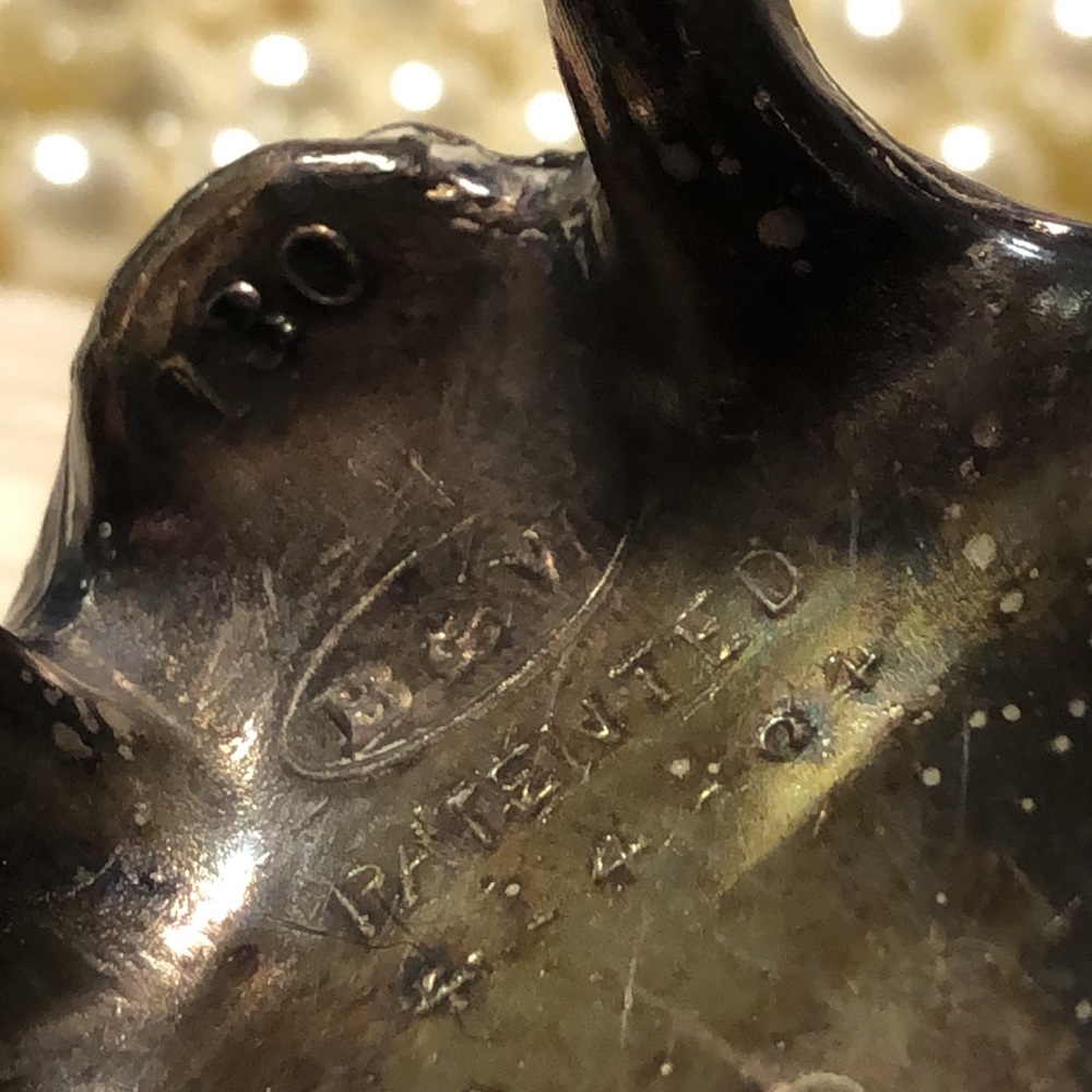 Antq Brainard And Wilson Casket Style Jewelry Box - image 5